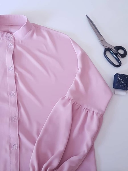 пошив розовой блузки для повследневной носки в ателье RAF